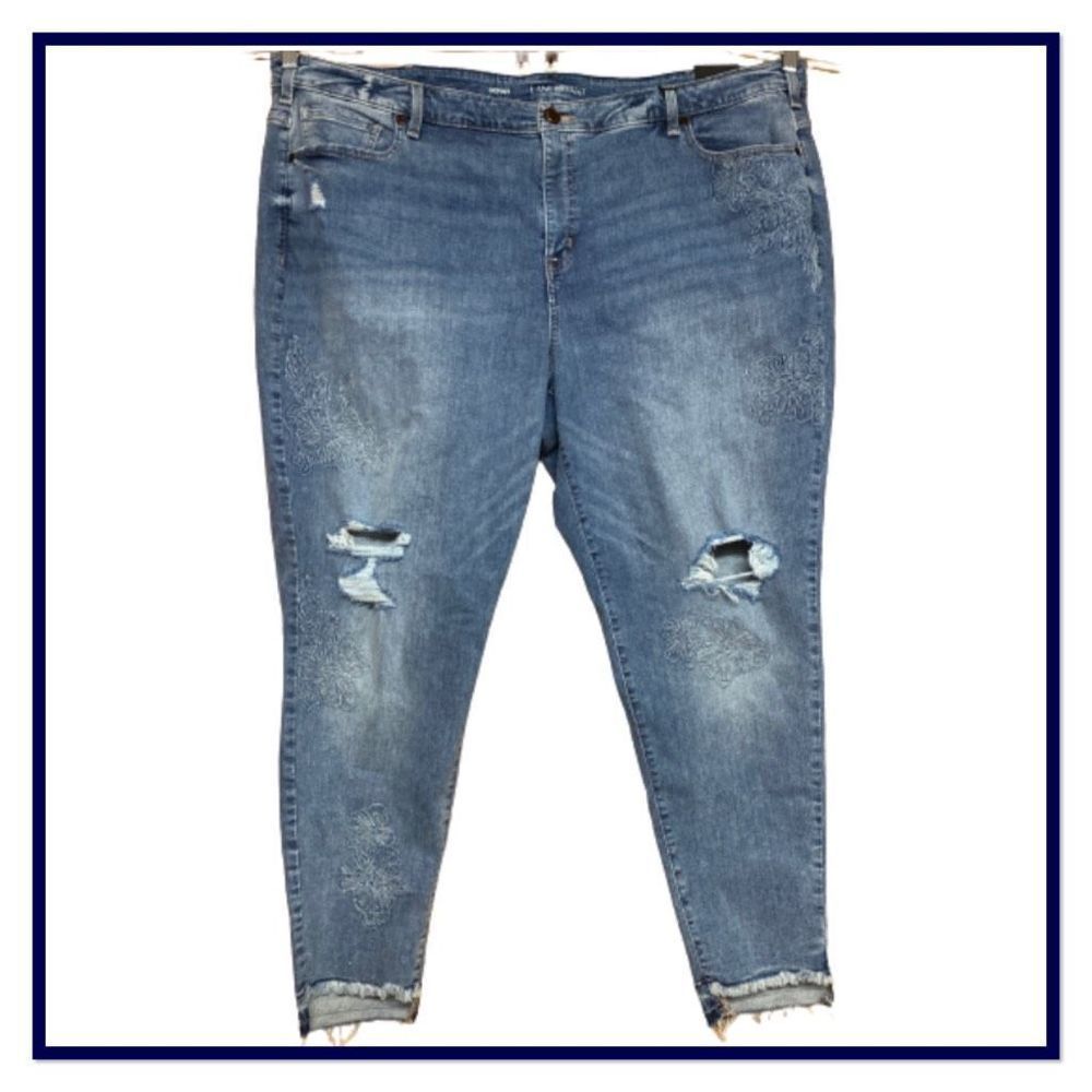 Lane Bryant Size 26R Mid Rise Denim Jeans